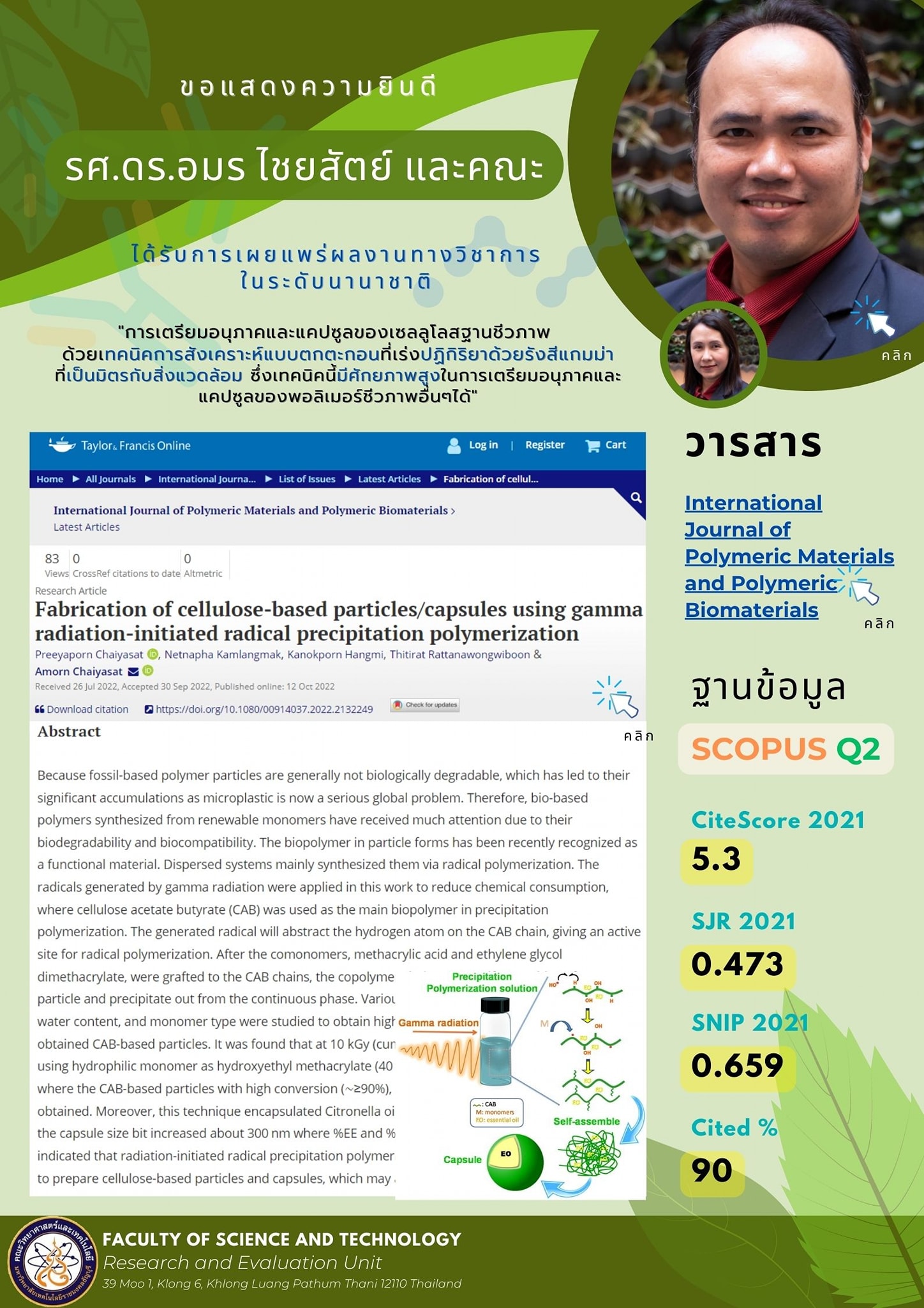 Scopus Q2 -Fabrication of cellulose-based particles